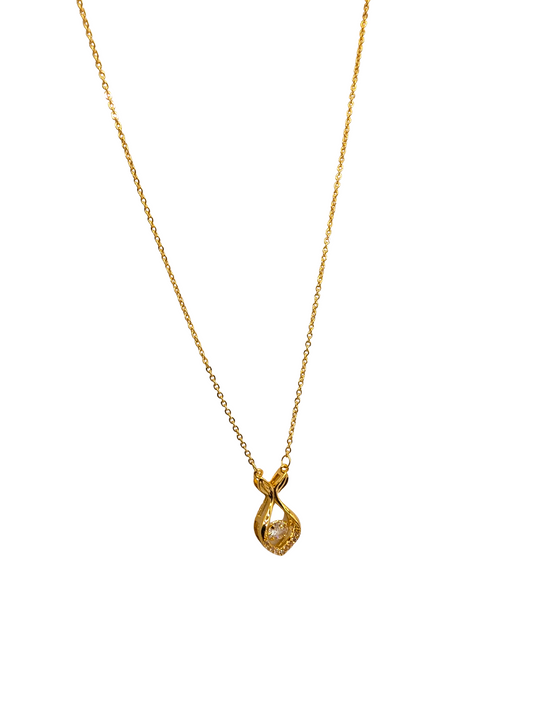 Ocean Siren Mermaid Tail Necklace