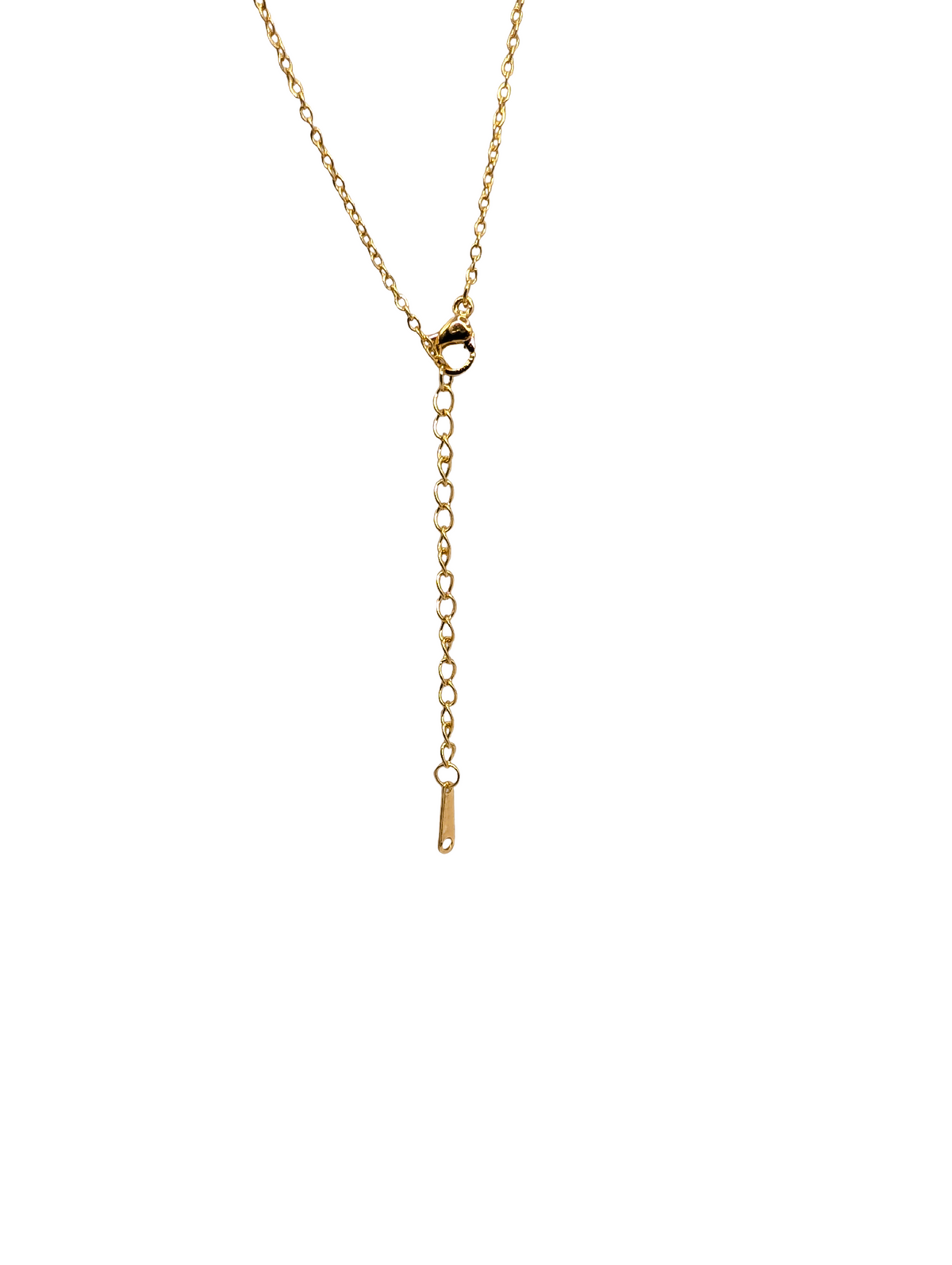 Classic Bezel Halo Circle Necklace