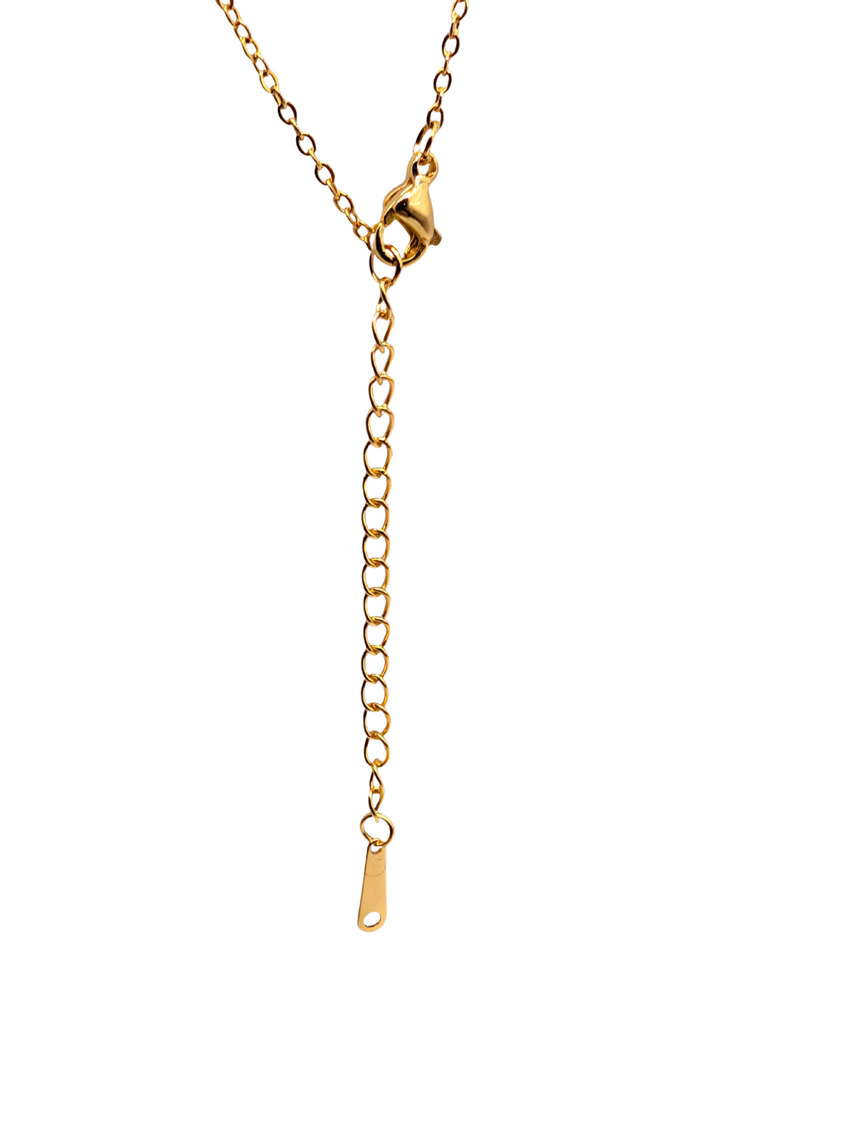 Golden Starry Orbit Necklace