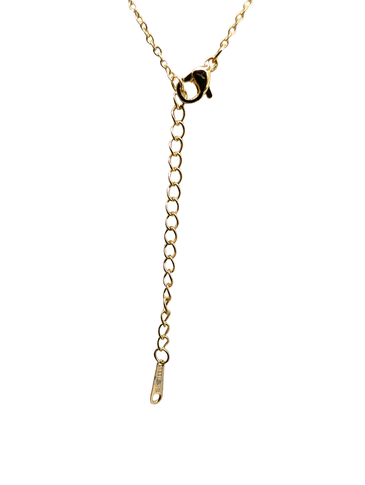 Dainty Pavé Crystal Star Cross