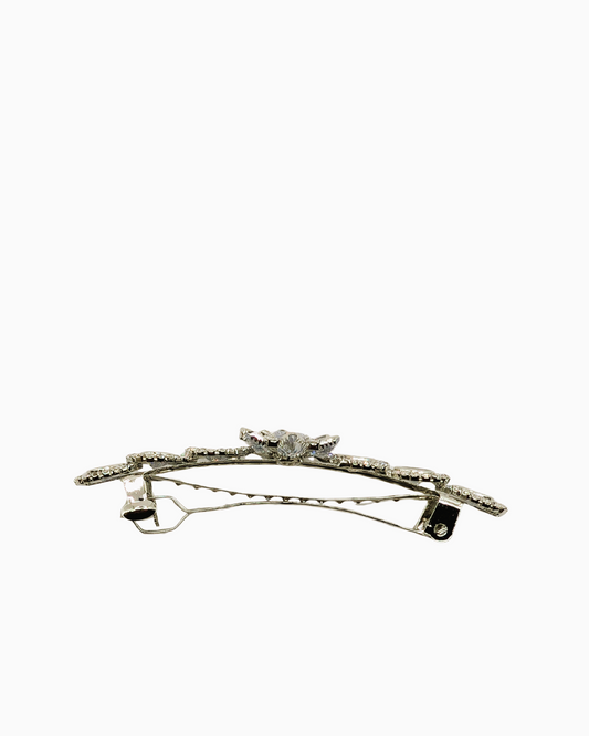 Vintage Royal Tiara Crystal Hair Clip