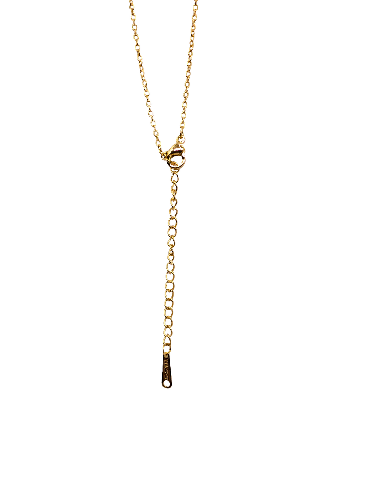 Quilted Crystal Clover Necklace