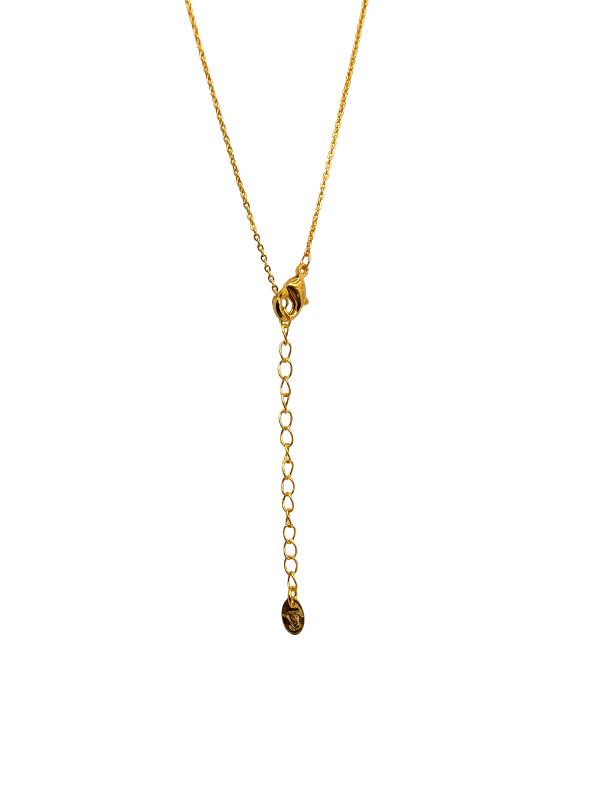 Pavé Crystal Plume Pendant