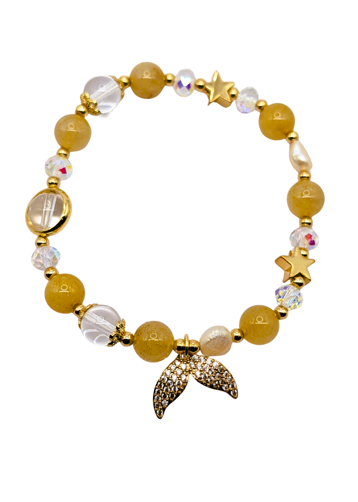 Golden Shores Mermaid Tail Bracelet
