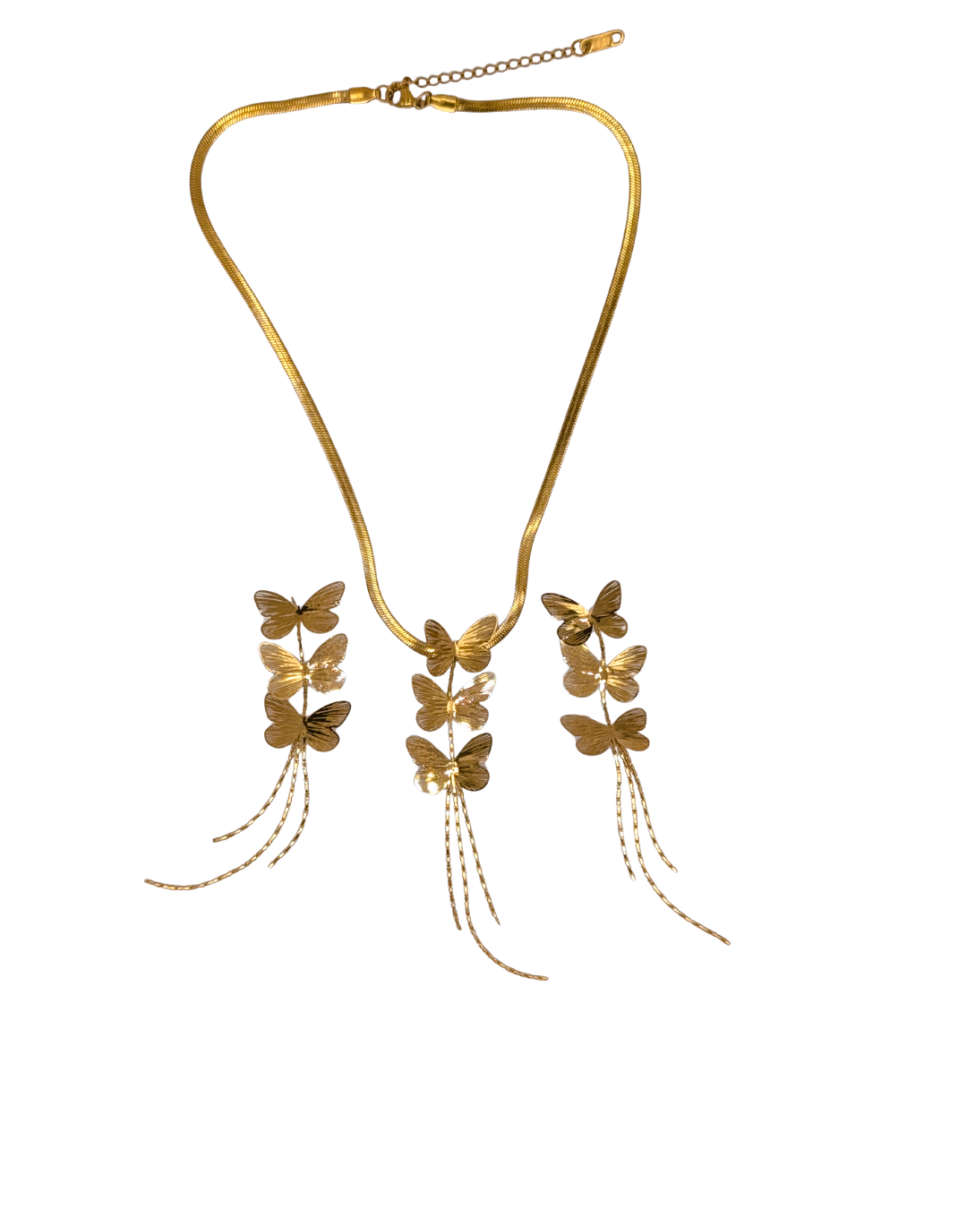 Butterfly Necklace Set