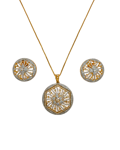 Hexagon Starburst Medallion Set