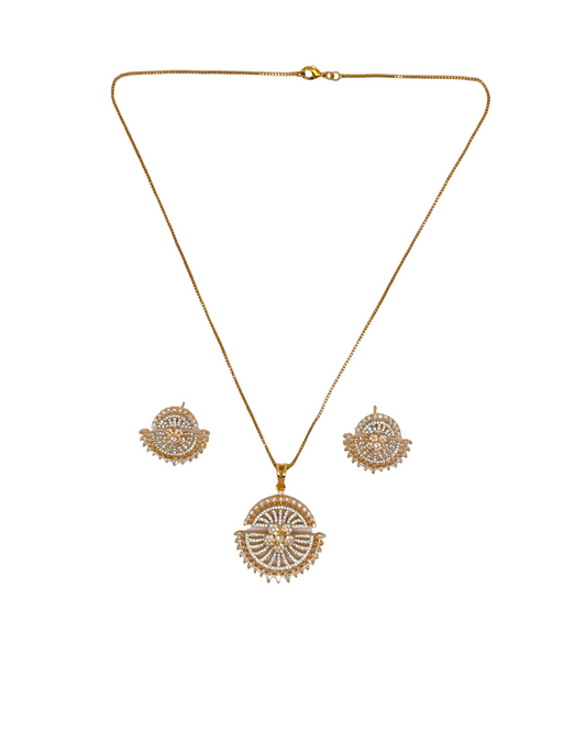 Radiating Crescent Jewelry Set