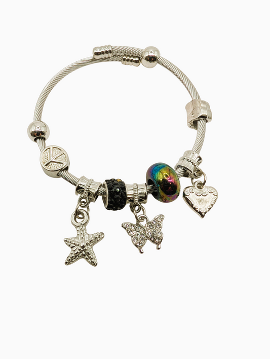 Charm Bracelet Black