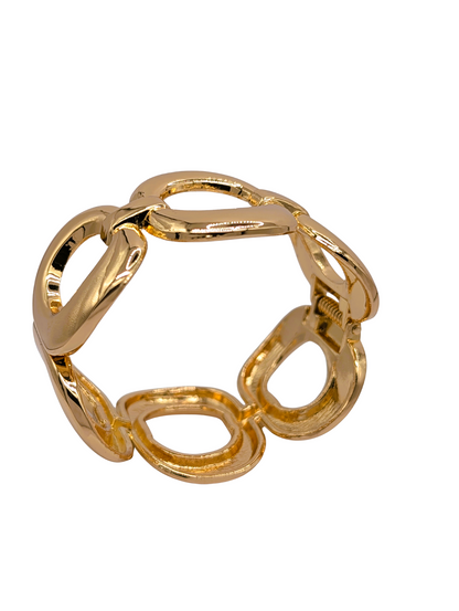 Oversized Oval Link Statement Cuff