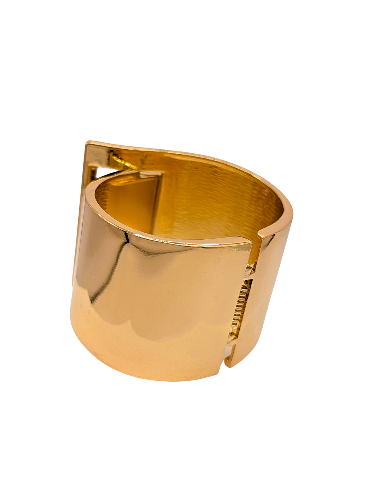Modernist Origami Gold Cuff