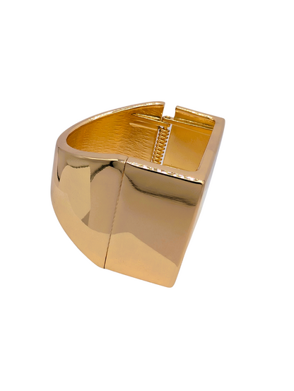 High-Shine Architectural Block Cuff
