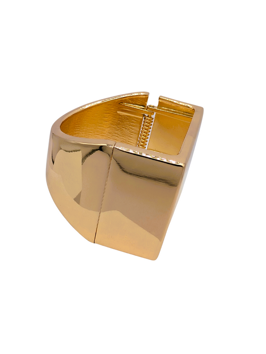 High-Shine Architectural Block Cuff