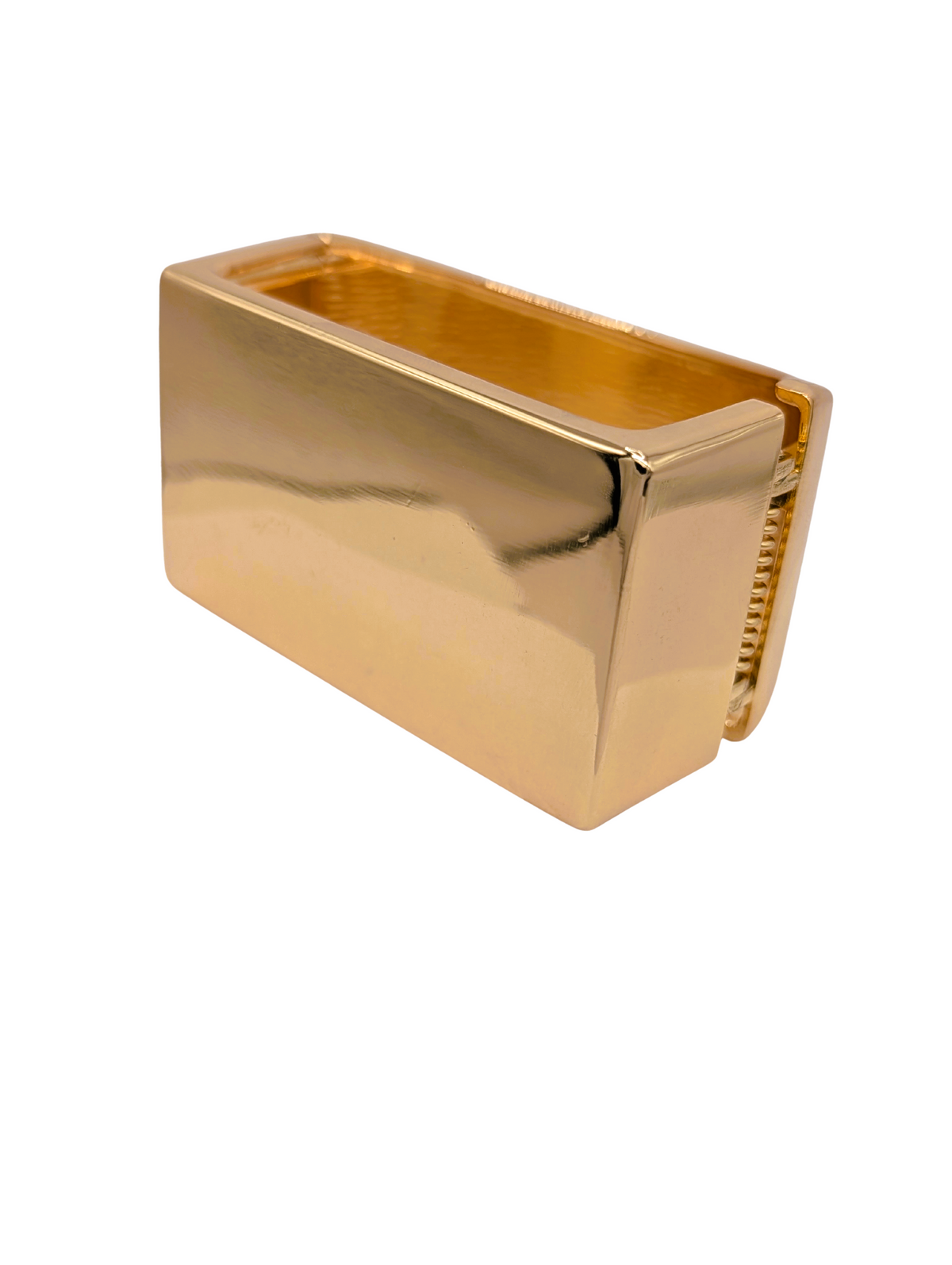 High-Shine Architectural Block Cuff