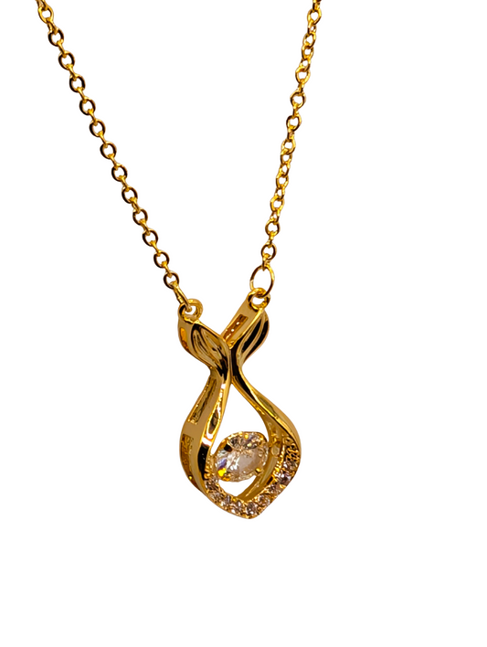 Ocean Siren Mermaid Tail Necklace