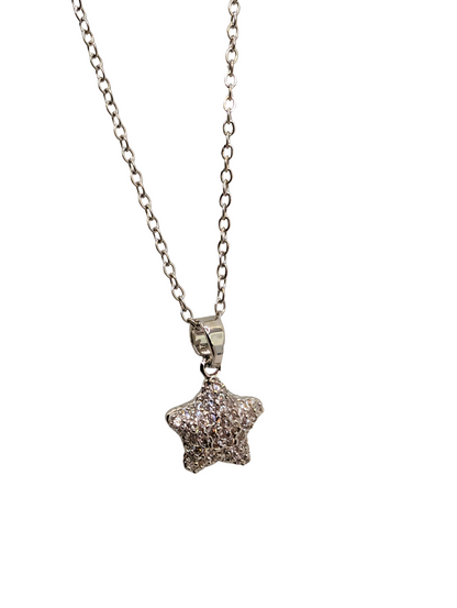 Shimmering Celestial Star Necklace
