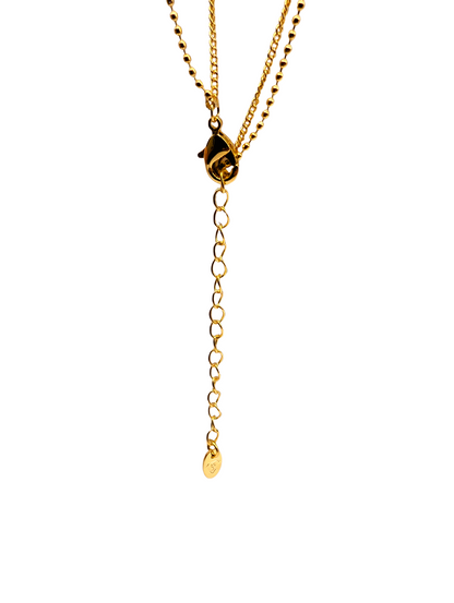 Balloon Puppy Pearl Layered Necklace