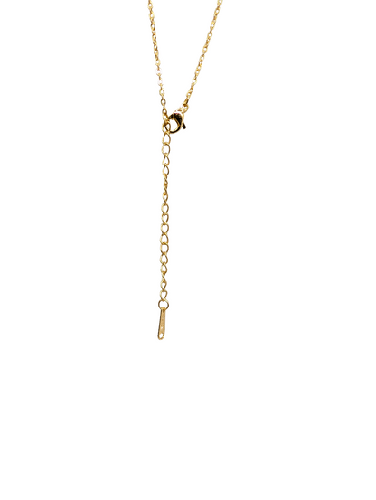 Shimmering Crystal Kitty Necklace
