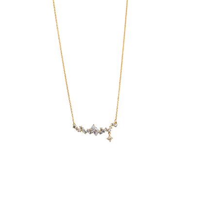 Shimmering Constellation Bar Necklace