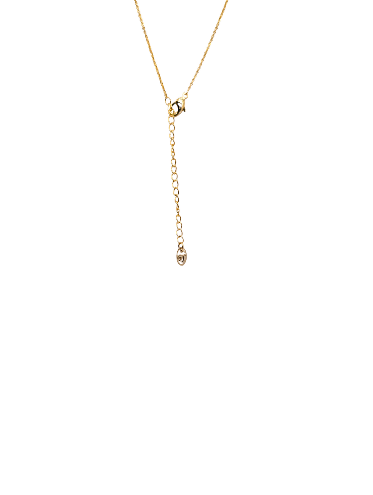 Faceted Crystal Flower Petal Necklace