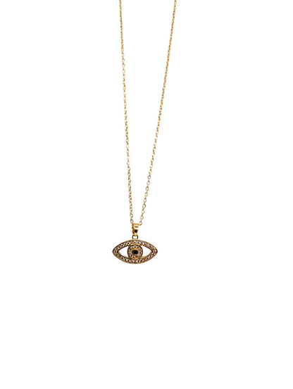 Radiant Marquise Evil Eye Necklace