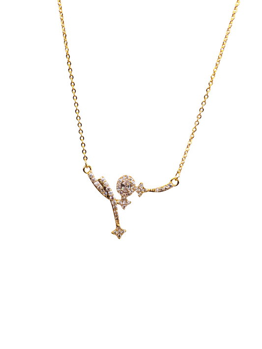 North Star Droplet Necklace
