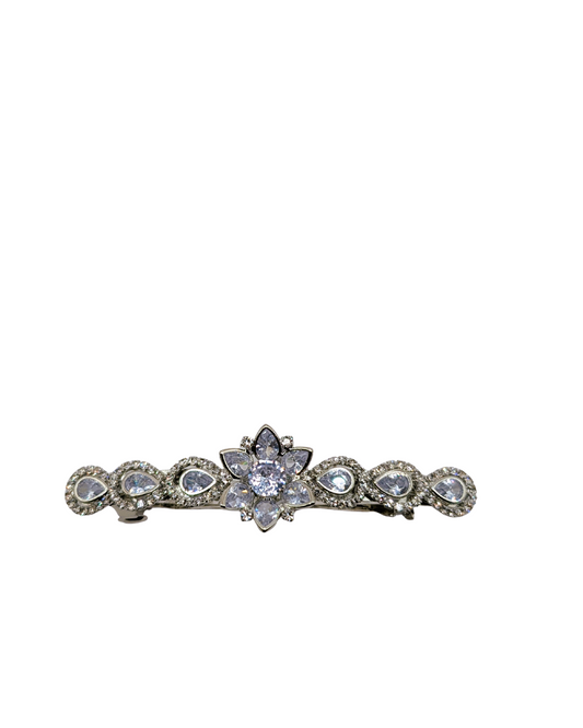 Vintage Royal Tiara Crystal Hair Clip