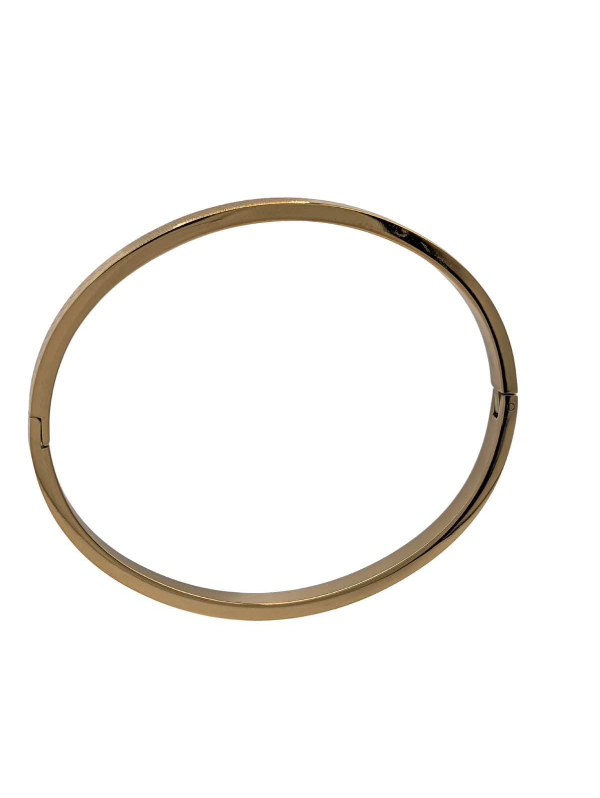 Gold Plated Bangle with Stones