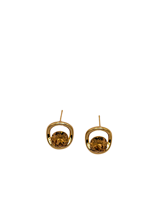Square Halo Cushion Studs