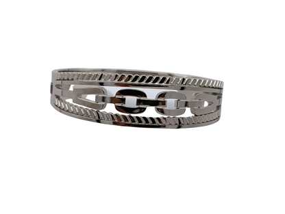 Gold Plated Bangle with Stones